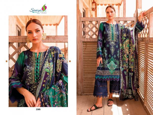 Saniya Jade Lawn Vol 23 Fancy Pakistani Suit Collection